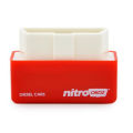 Nitro OBD2 Chip Tuning Box carburant meilleure puissance pour Diesel voitures rouge